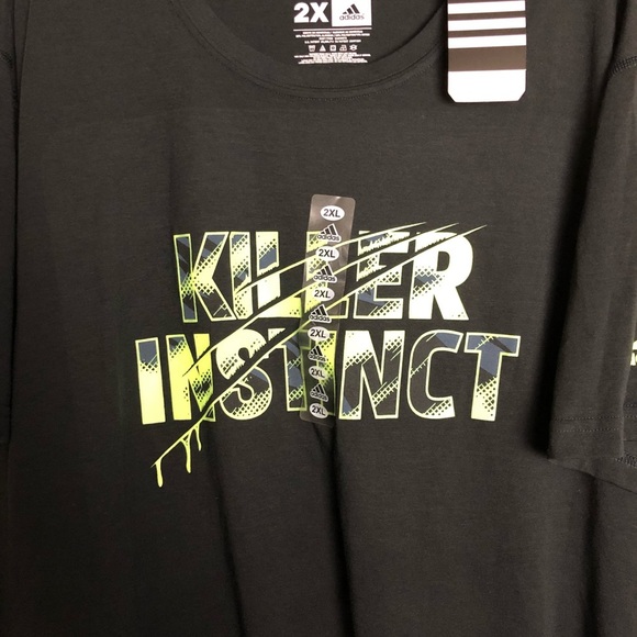 Killer Instinct Adidas Tee 2XL new with tags - Picture 2 of 3